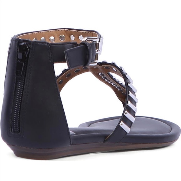 COPY - Black DV Linzi Embellished Sandal - Picture 3 of 5